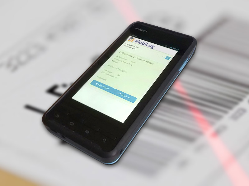 Smartphon-Barcodescanner